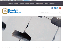 Tablet Screenshot of double-envelope.com